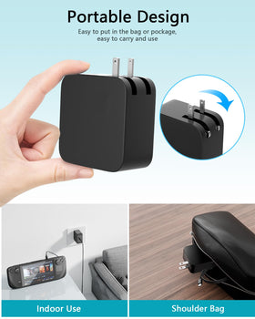 GVKRLXZ smart voltage auto-adjustment powers laptops, tablets, and phones safely
