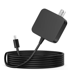 GVKRLXZ 65W USB-C charger front view offering fast charging for Nintendo Switch and Steam Deck on the go