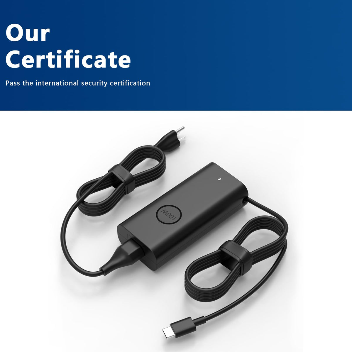 GVKRLXZ compact, travel-friendly design fits in a laptop bag for on‑the‑go charging.
