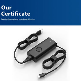 GVKRLXZ compact, travel-friendly design fits in a laptop bag for on‑the‑go charging.