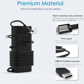 GVKRLXZ charger with protections guard against overvoltage, overcurrent, and short circuits.