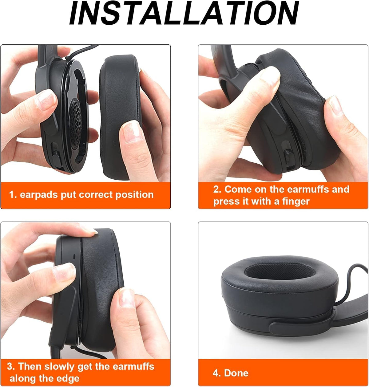 Gvoears accessories with wipes and velcro for easy cleaning and organization