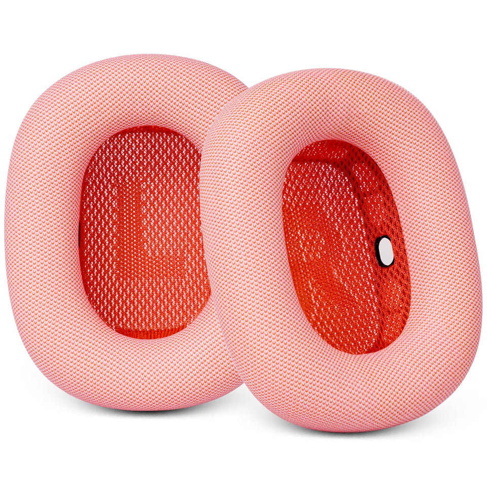 GVOEARS pink ear cushions front view showing refreshed look and comfort