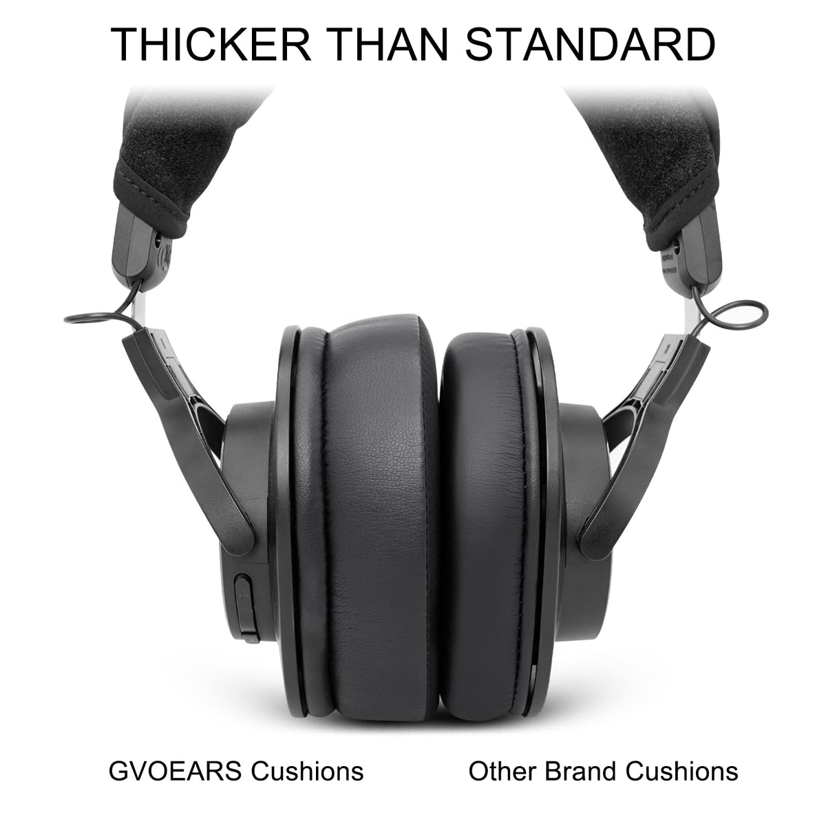 GVOEARS compatible with HyperX, Turtle Beach, and Audio-Technica headsets for versatile upgrades.