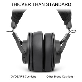 GVOEARS compatible with HyperX, Turtle Beach, and Audio-Technica headsets for versatile upgrades.
