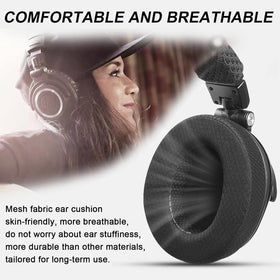 GVOEARS HyperX Cloud Alpha pads for secure, precise fit.