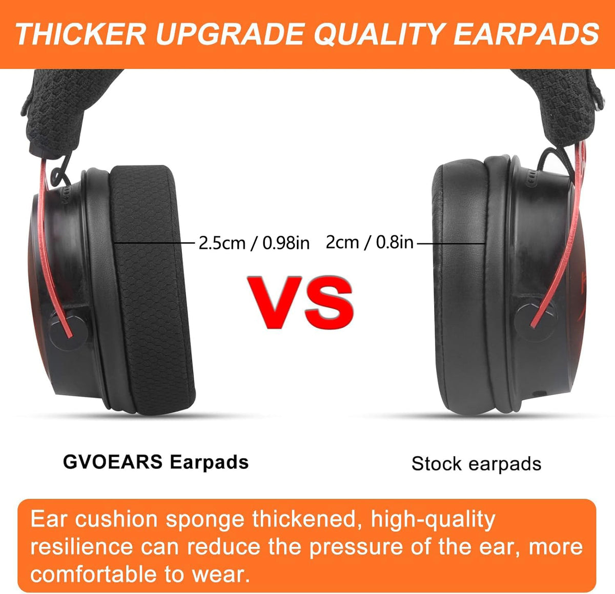 GVOEARS Turtle Beach Stealth cushions improve fit and durability.
