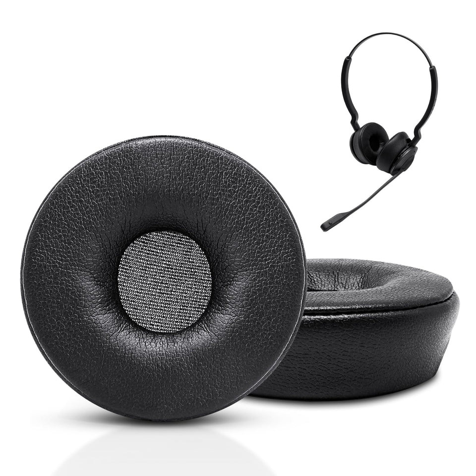 G GVOEARS front view of Engage 75 ear pads showing fit and finish for comfort