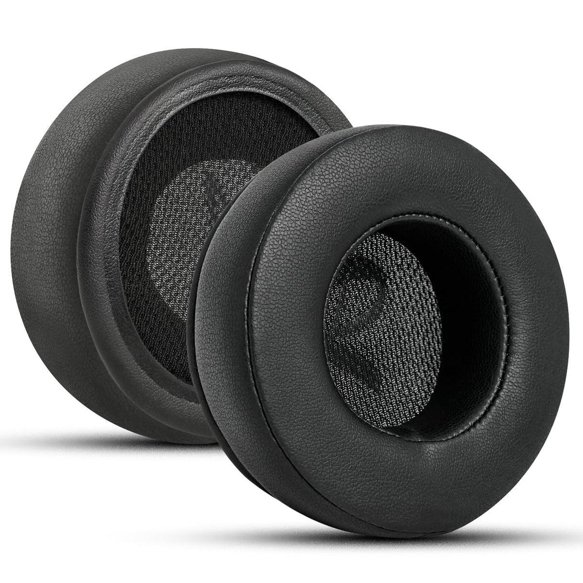 G GVOEARS front view of replacement earpads showing clean fit and renewed look