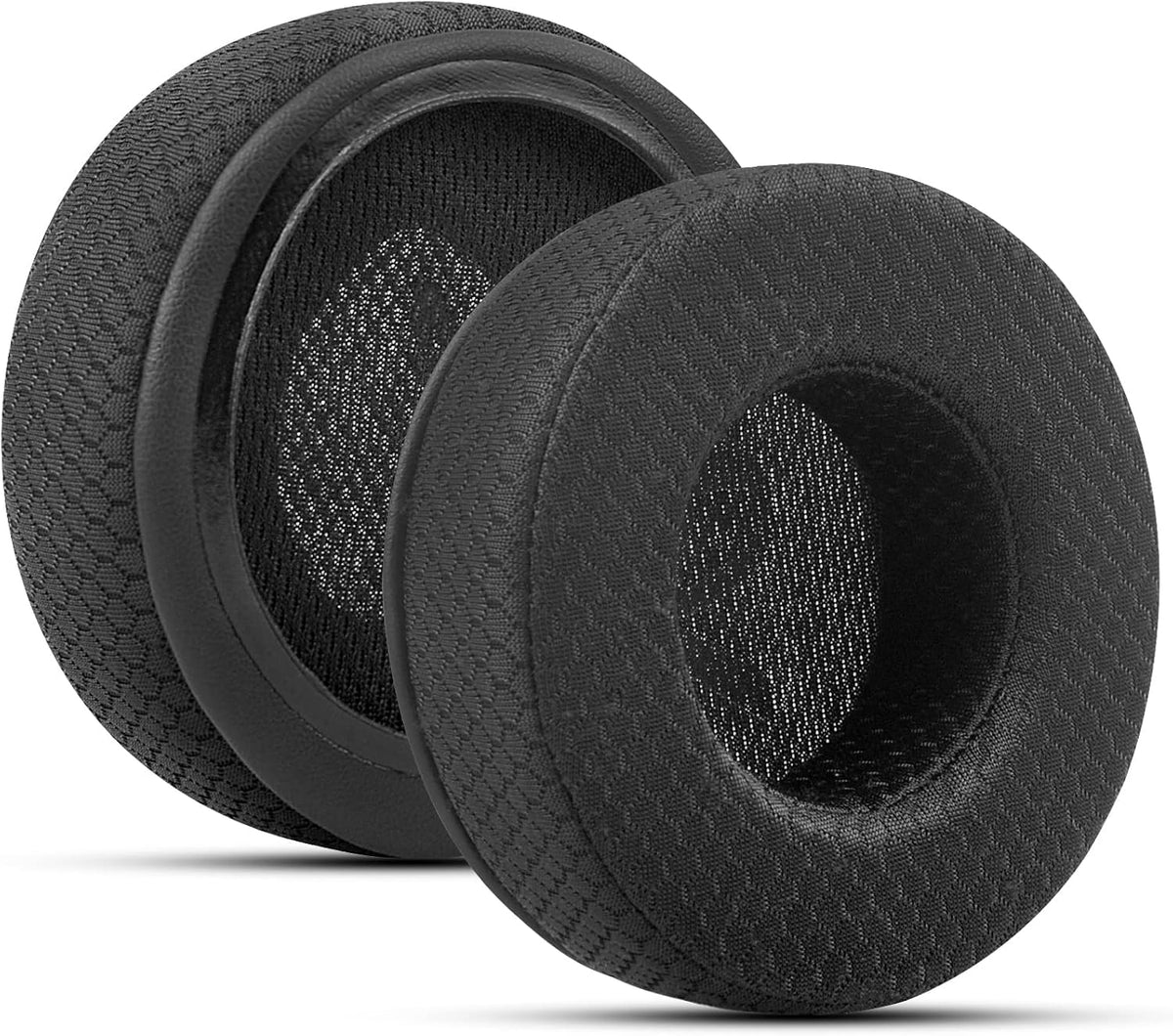 Gvoears Hesh 2 earpads closeup showing memory foam for comfort