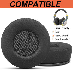 Gvoears Hesh 2 wireless earPads installed on headphones
