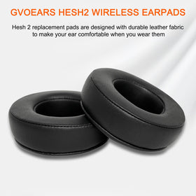 G GVOEARS material label and seam detail demonstrating durable leather cover
