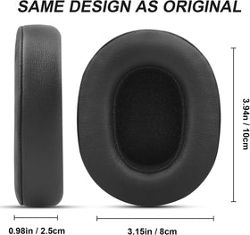 Gvoears memory foam cross-section detail demonstrating cushioning and seal