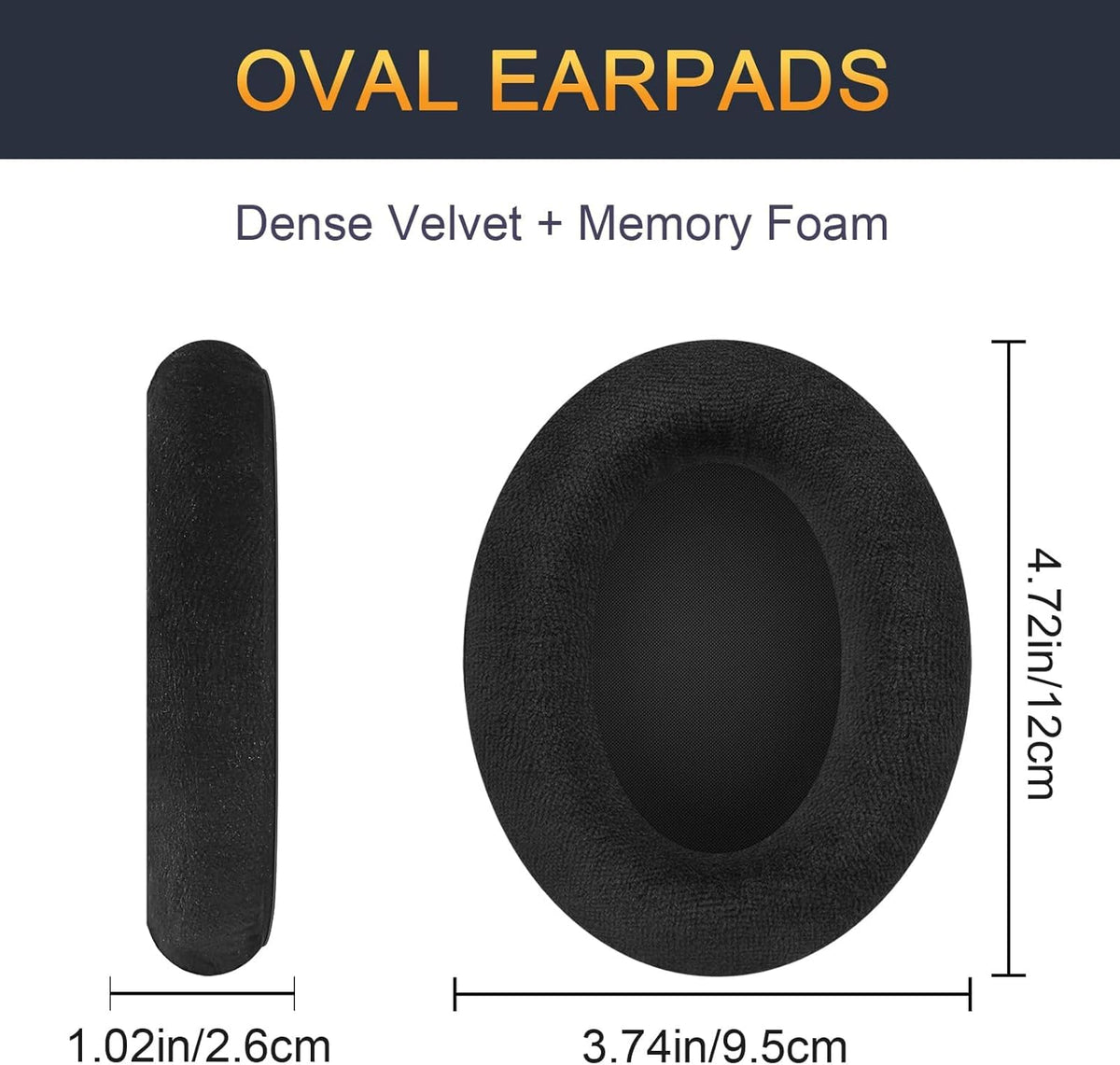 Gvoears memory foam cross-section demonstrating contouring support and seal
