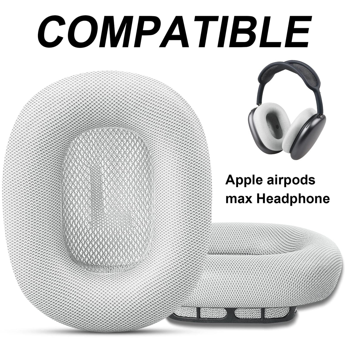 G GVOEARS protein leather ear pads offer premium feel and easy cleaning