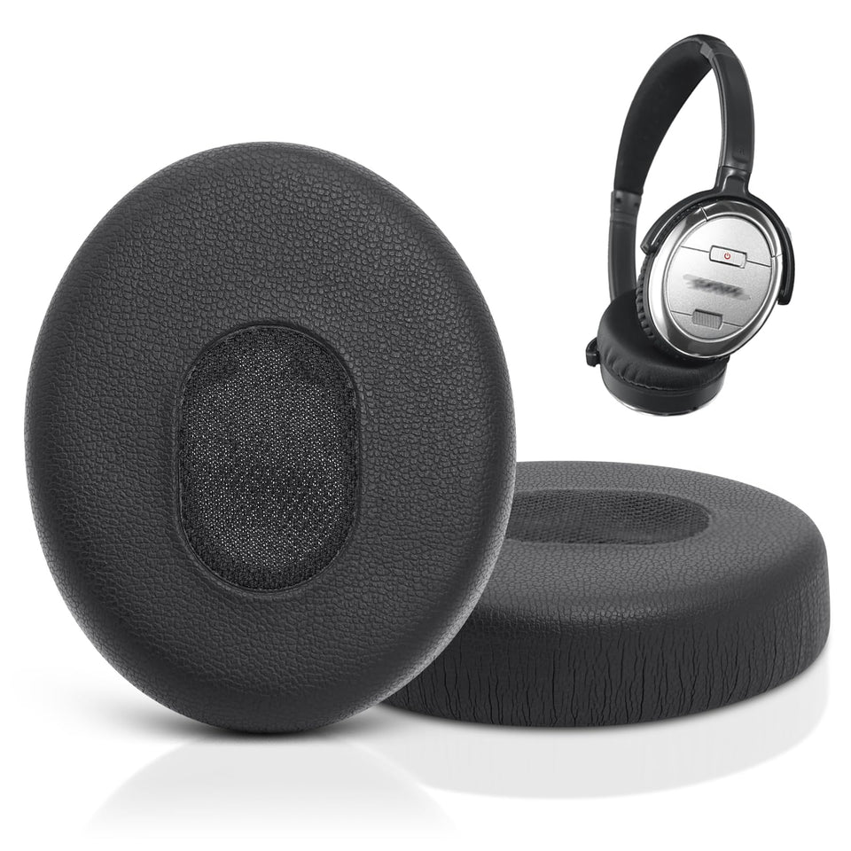 GVOEARS front view showing replacement pads and clear fit benefit