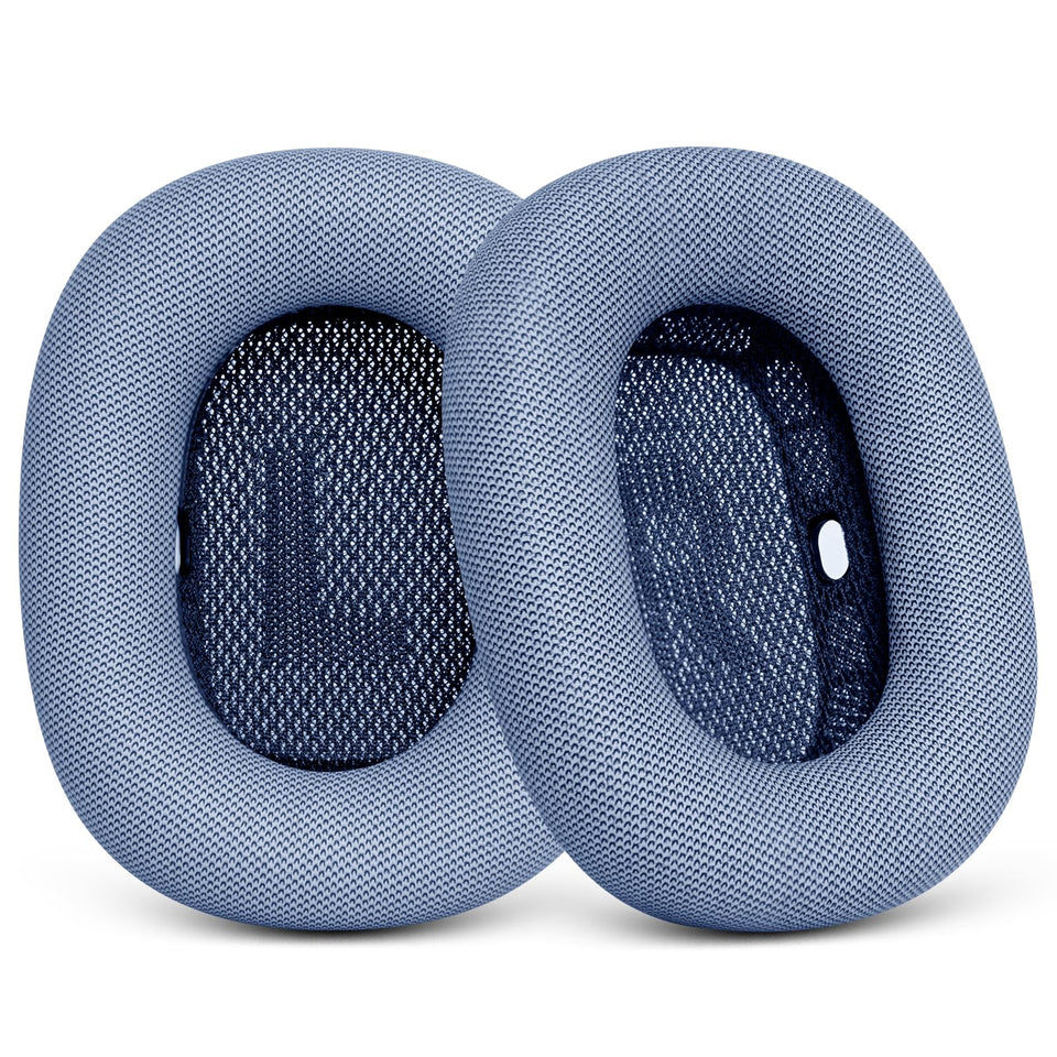 GVOEARS AirPods Max blue ear cushions for enhanced comfort during long listening sessions