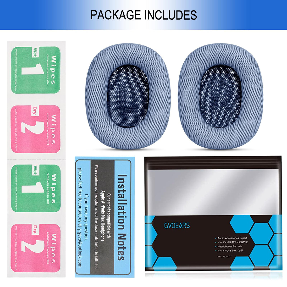 GVOEARS upgraded cushions improve long-day comfort and immersion