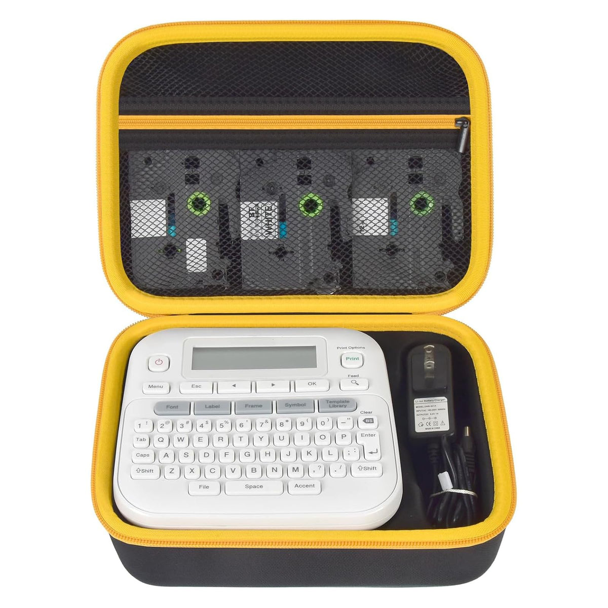 GWCASE PTD220 case inner tray fit for secure storage of the label maker and charger