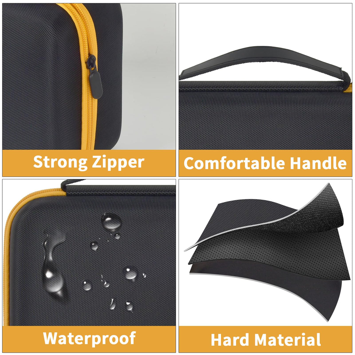 GWCASE lightweight portable label maker case for easy transport