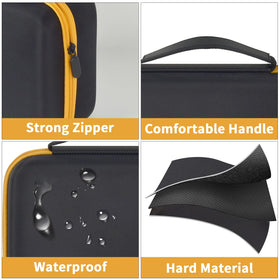 GWCASE lightweight portable label maker case for easy transport