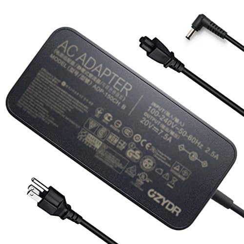 GZYDR 150W adapter front view for Asus laptops