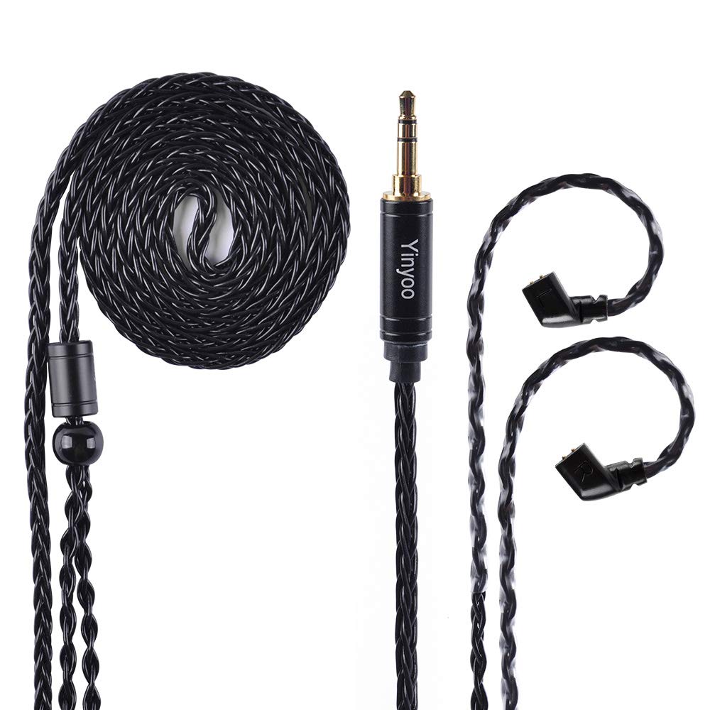 H HIFIHEAR 2PIN earphones compatibility image suggests easy upgrade path.