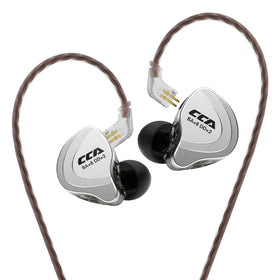 H HIFIHEAR CCA C10 front view showing sleek shell and fit benefit