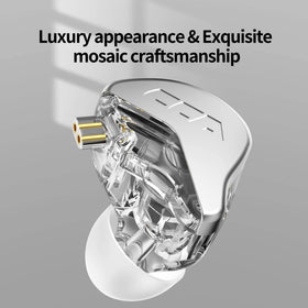 H HIFIHEAR CCA CRA ultra-thin diaphragm for detailed highs and sub-bass.