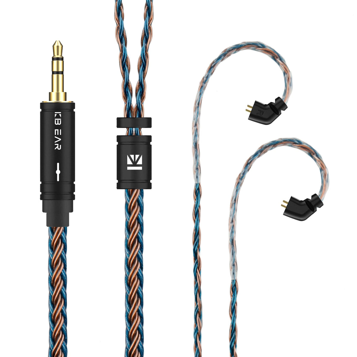 H HIFIHEAR braided 16-core cable detail for clearer, cleaner audio