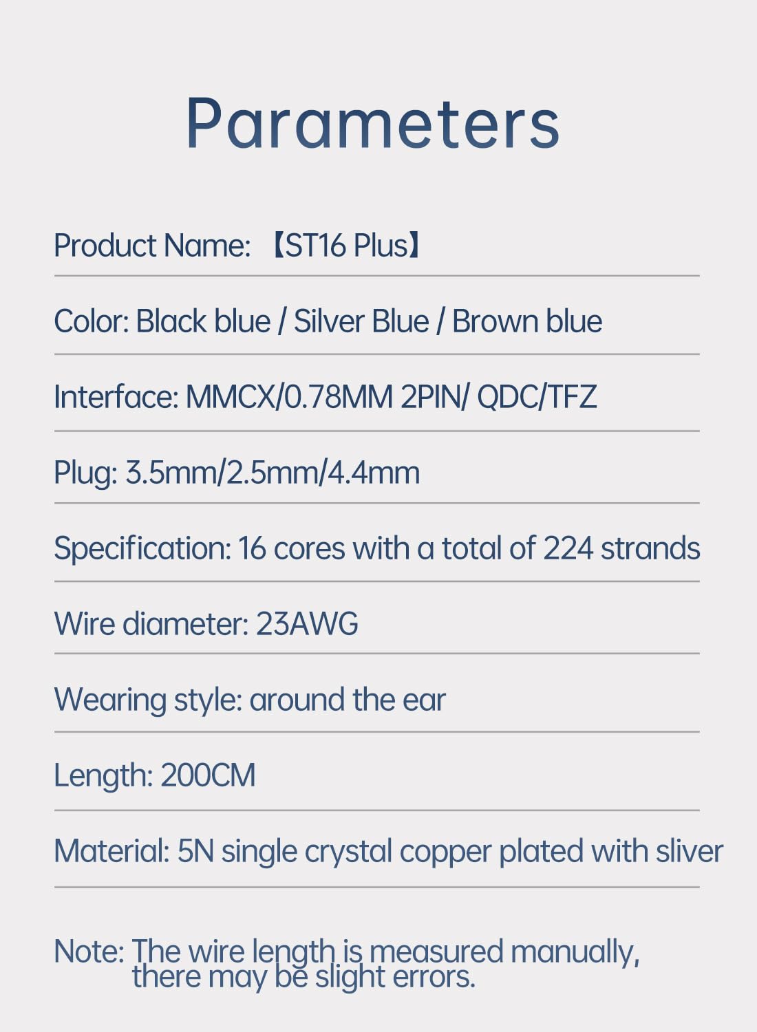 H HIFIHEAR cable plugged into IEMs demonstrating easy replacement and clearer audio detail