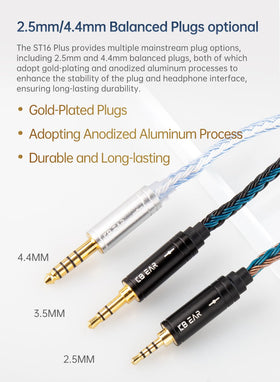 H HIFIHEAR KBEAR ST16 Plus ear hook fit on ear demonstrating comfort and secure wear during movement