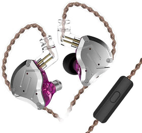 H HIFIHEAR KZ ZS10 PRO resin shell rear shot highlighting durable lightweight build