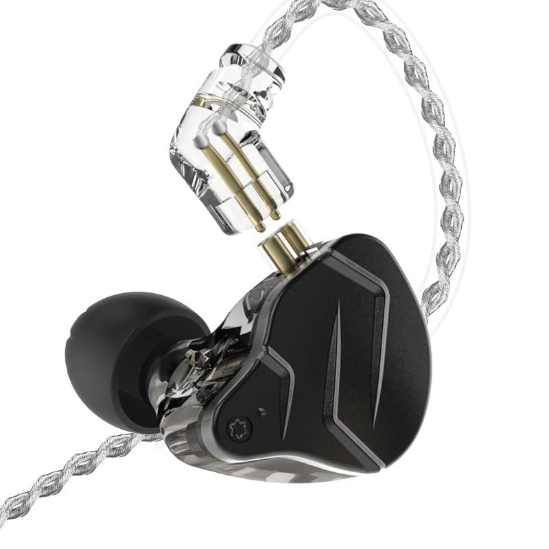 H HIFIHEAR KZ ZSN Pro X ergonomic fit for secure daily wear.