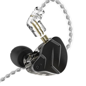 H HIFIHEAR KZ ZSN Pro X ergonomic fit for secure daily wear.