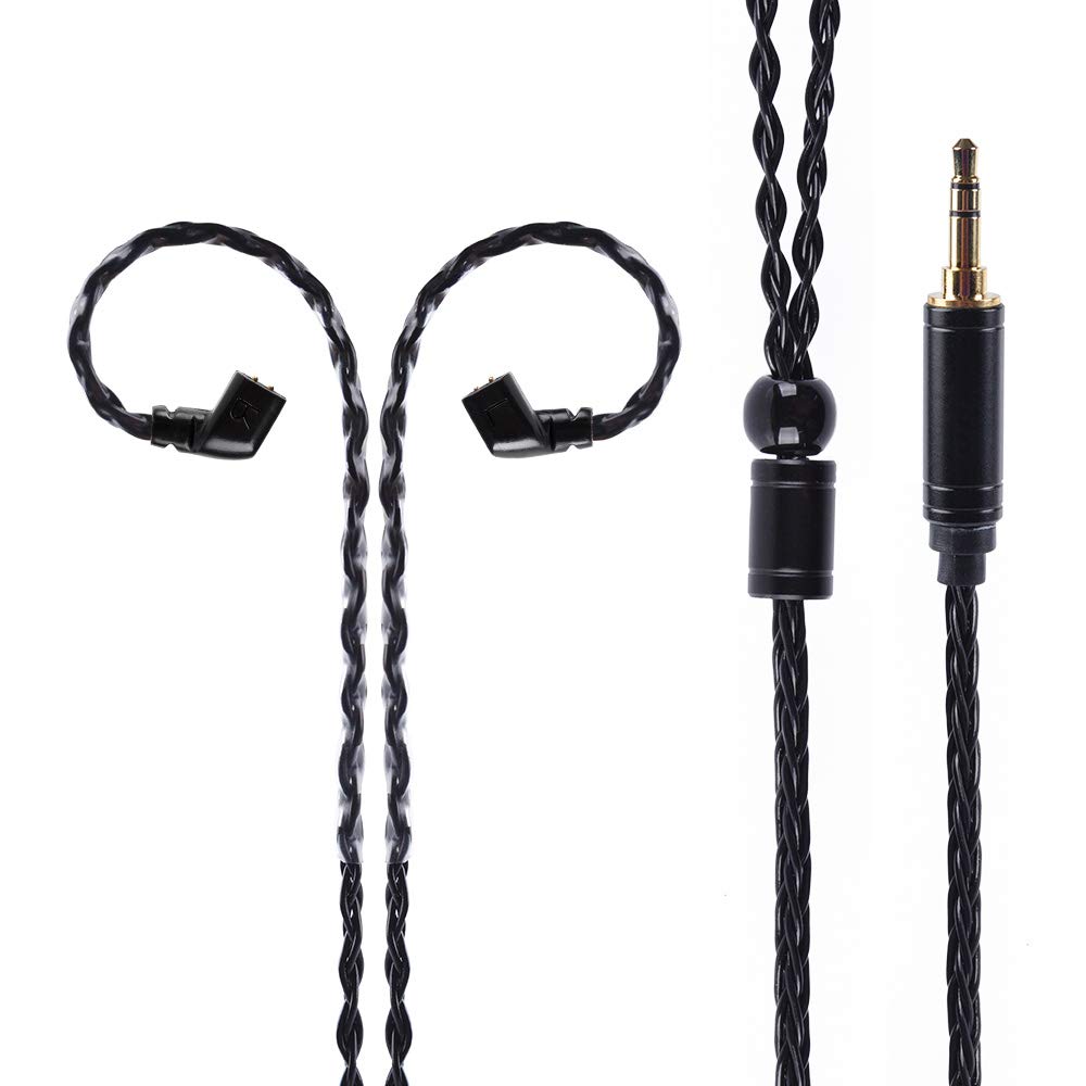 H HIFIHEAR silver plated copper wire conveys premium texture and clearer sound potential.