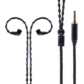 H HIFIHEAR silver plated copper wire conveys premium texture and clearer sound potential.