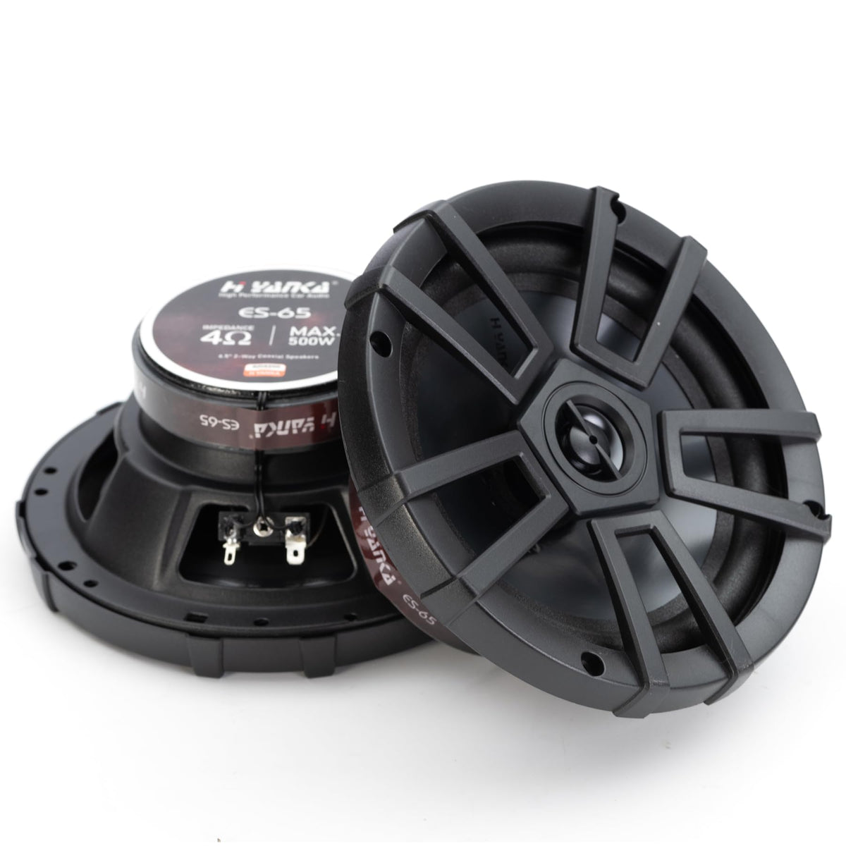 H YANKA ES-65 front view showing speaker face and clean sound benefit