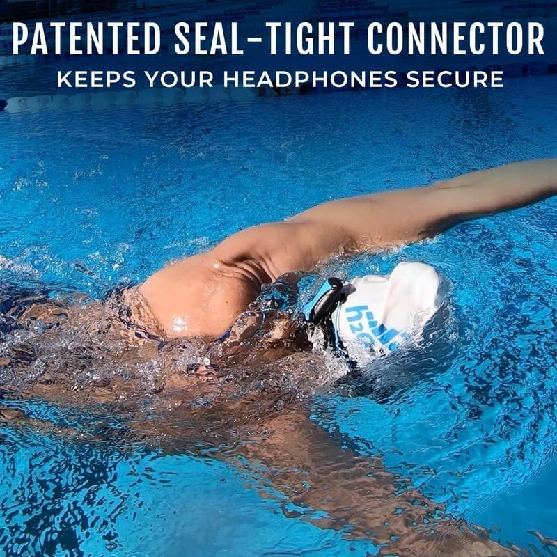 H2O Audio 7-hour battery life for extended swimming sessions.