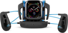 H2O Audio Interval Swim Headphones with Apple Watch for underwater listening during workouts