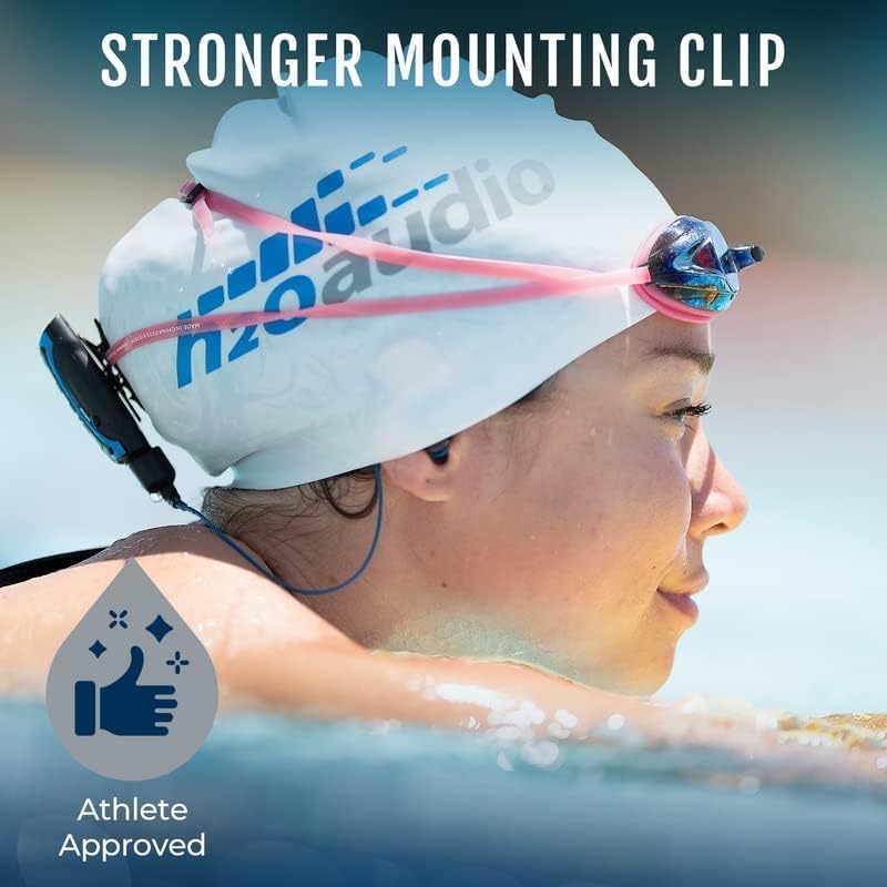H2O Audio IPX8 waterproof rating ensures submersion up to 12 feet.