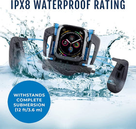 Open-ear bone conduction from H2O Audio helps swimmers stay aware of surroundings