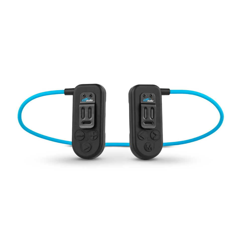 H2O Audio Sonar 2 Pro open-ear underwater view provides clear sound while swimming.