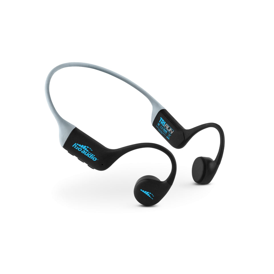 H2O Audio TRI Run bone conduction technology delivers immersive sound with open-ear awareness.