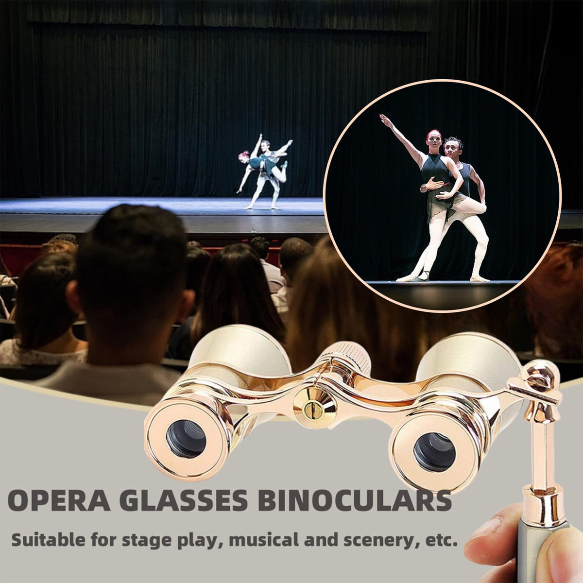 H2ONDBQF opera glasses gift-ready vintage style for all.