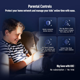 H3C AX5400 WPA3 and VPN for secure home networking