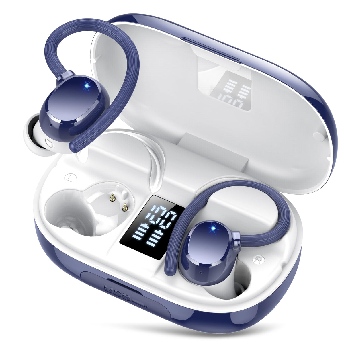 Hadbleng Ear Buds front view for immersive sound on the go