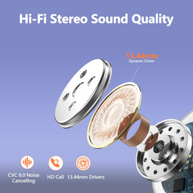 Hadbleng ear buds quick-charge for hands-free listening on demand