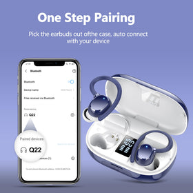 Hadbleng Ear Buds sport hooks stay secure during runs