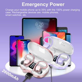 hadbleng Q22 case open charging phone illustrating emergency powerbank convenience